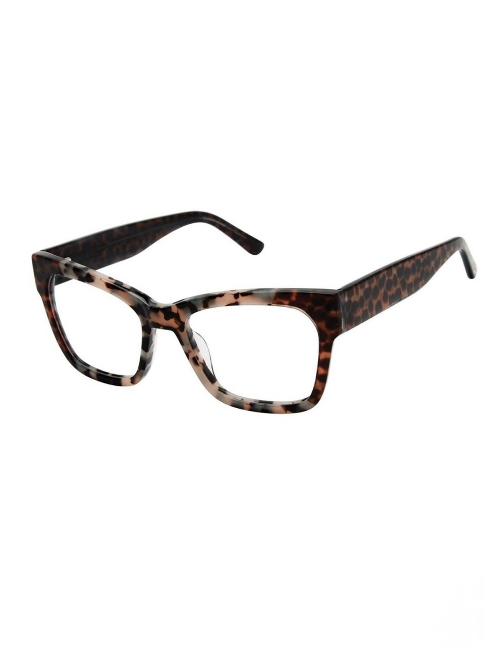 L.A.M.B. Eyeglasses Frames Ivory Tortoise As Is Glasses Prescription Left In